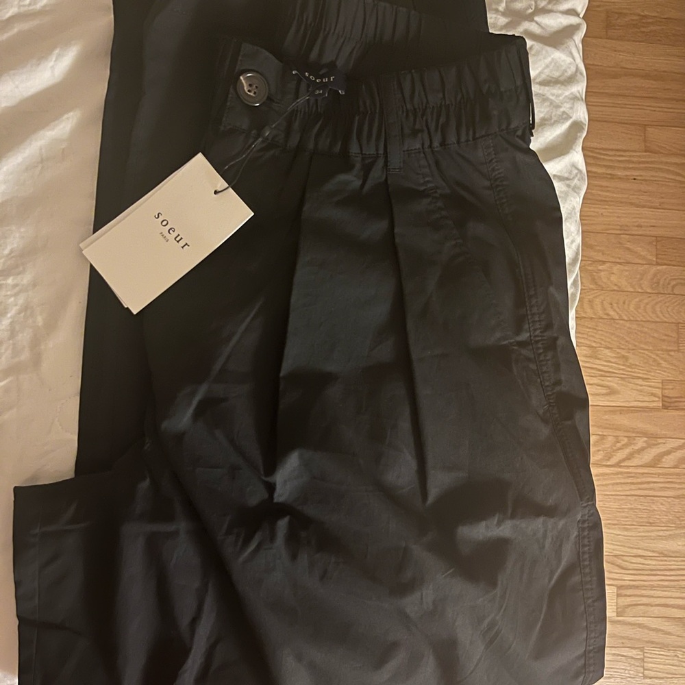 SOEUR Vernon Trousers Cotton Pants